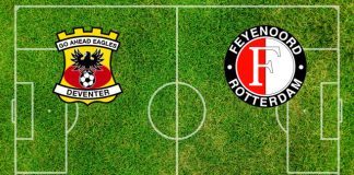 Formazioni Go Ahead Eagles-Feyenoord