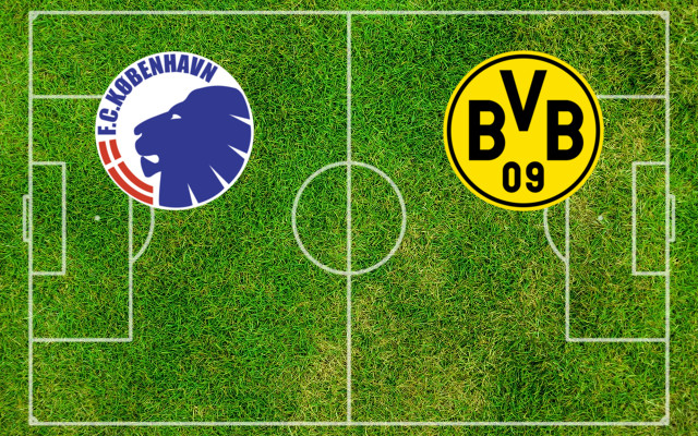 Formazioni FC Copenaghen-Borussia Dortmund