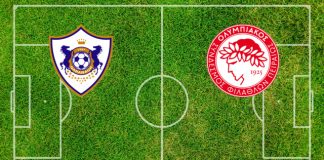 Formazioni Qarabagh-Olympiakos