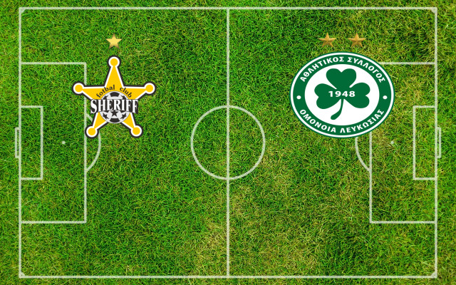 Formazioni Sheriff Tiraspol-Omonia Nicosia
