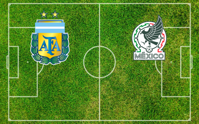 Formazioni Argentina-Messico