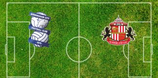 Formazioni Birmingham-Sunderland