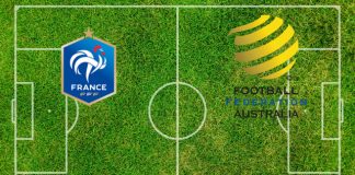 Formazioni Francia-Australia