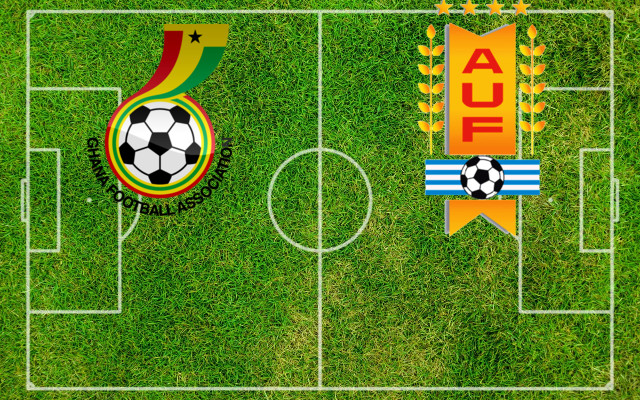 Formazioni Ghana-Uruguay