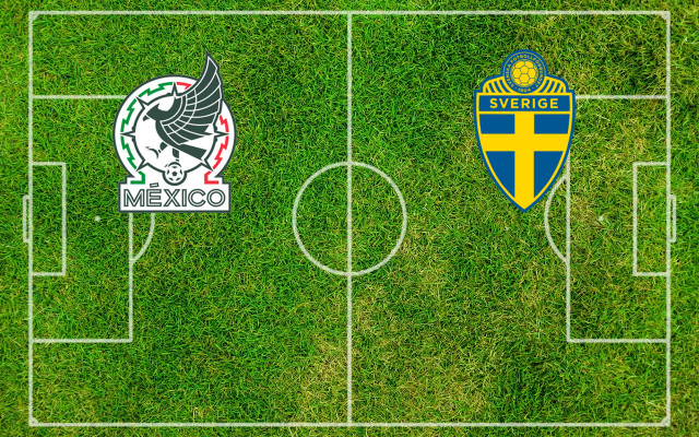 Formazioni Messico-Svezia
