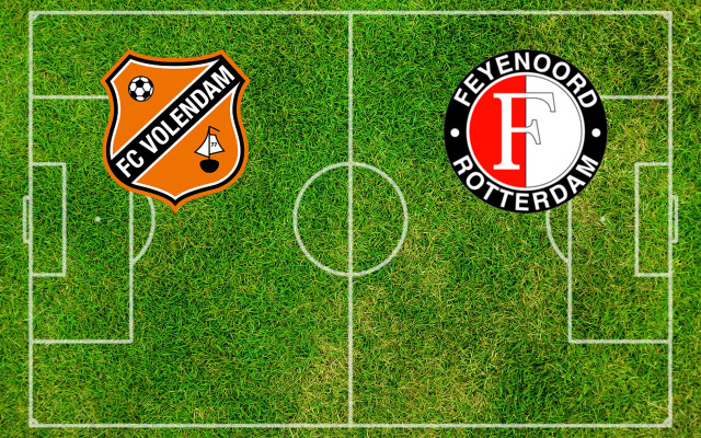 Formazioni Volendam-Feyenoord