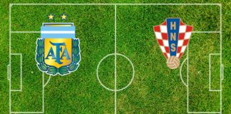 Formazioni Argentina-Croazia