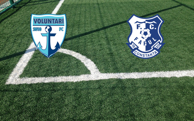 Formazioni FC Voluntari-FCV Farul Constanta