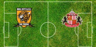 Formazioni Hull-Sunderland