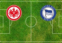 Formazioni Eintracht Francoforte-Hertha BSC