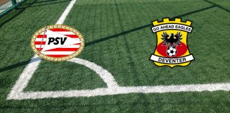 Formazioni PSV-Go Ahead Eagles