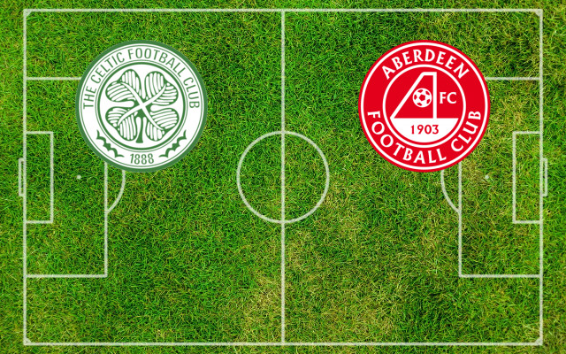 Formazioni Celtic-Aberdeen