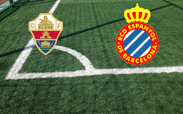 Formazioni Elche-Espanyol