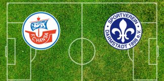 Formazioni Hansa Rostock-SV Darmstadt