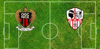 Formazioni Nizza-AC Ajaccio
