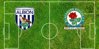 Formazioni West Bromwich-Blackburn