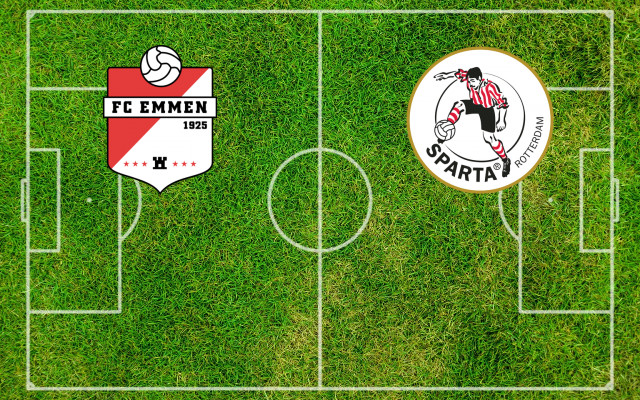 Formazioni FC Emmen-Sparta Rotterdam