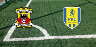 Formazioni Go Ahead Eagles-RKC Waalwijk