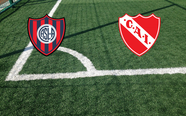 Formazioni San Lorenzo-CA Independiente