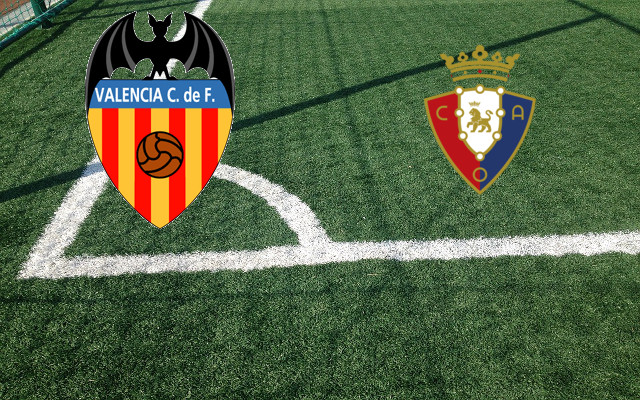 Formazioni Valencia-Osasuna