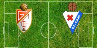Formazioni Granada CF-Eibar