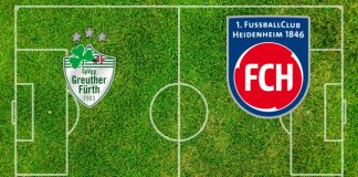 Formazioni Greuther Furth-FC Heidenheim