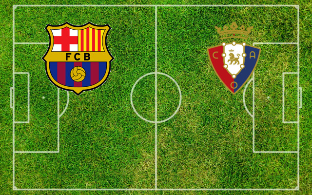 Formazioni Barcellona-Osasuna