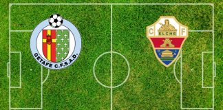Formazioni Getafe-Elche