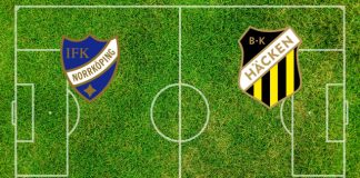 Formazioni Norrkoping-BK Hacken