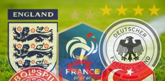 Pronostici di oggi 16 giugno, qualificazioni agli Europei con Inghilterra, Francia e Danimarca, amichevole per la Germania Pronostici di oggi 16 giugno