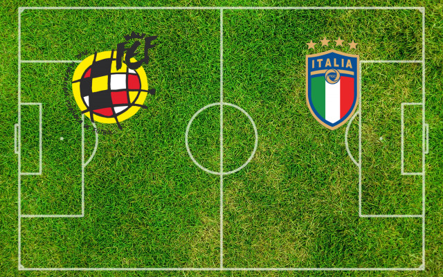 Formazioni Spagna-Italia