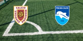 Formazioni Reggiana-Pescara