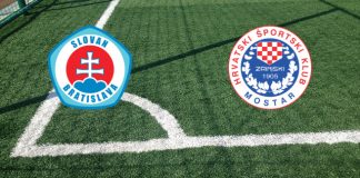 Formazioni Slovan Bratislava-Zrinjski Mostar