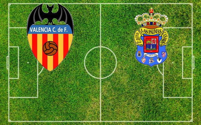 Valencia-Las Palmas_it Formazioni Valencia-Las Palmas