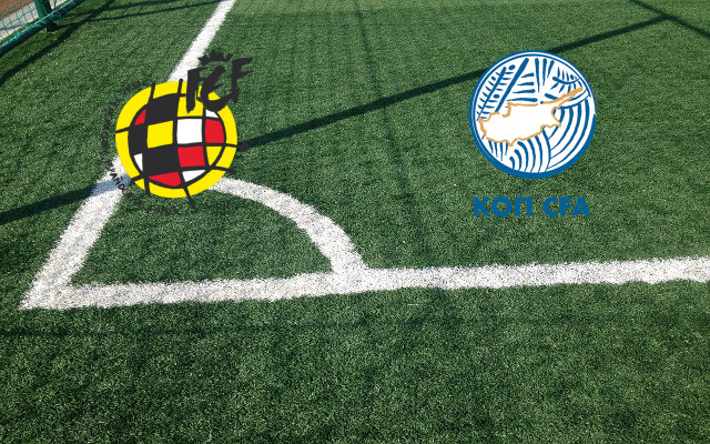 Formazioni Spagna-Cipro