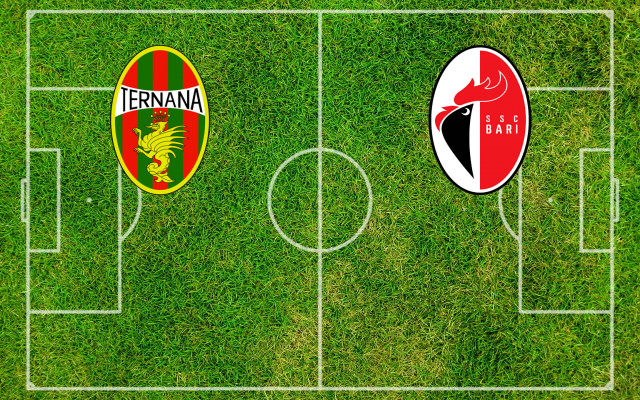 Formazioni Ternana-Bari