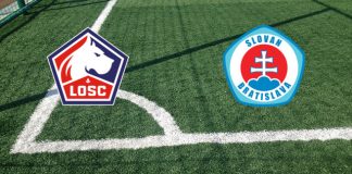 Formazioni Lille-Slovan Bratislava