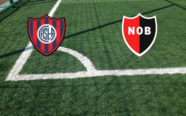 Formazioni San Lorenzo-Newell's Old Boys
