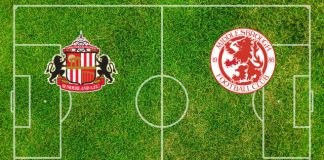 Formazioni Sunderland-Middlesbrough
