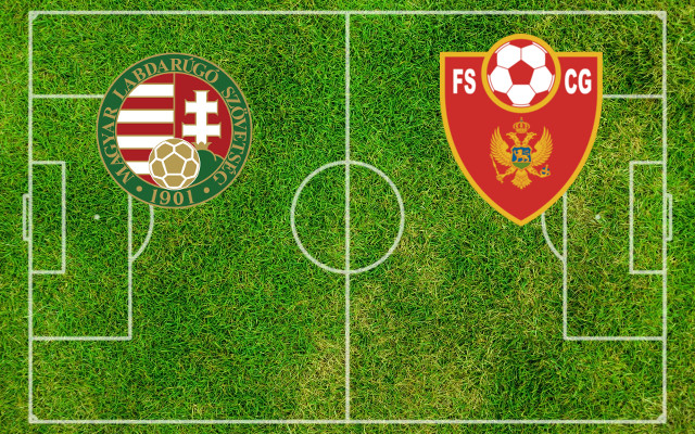 Formazioni Ungheria-Montenegro