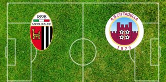 Formazioni Ascoli-Cittadella