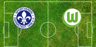 Formazioni SV Darmstadt-Wolfsburg