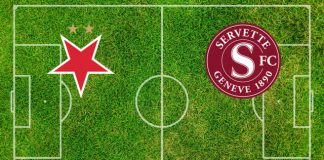Formazioni Slavia Praga-Servette