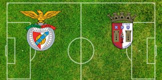 Formazioni Benfica-Sporting Braga