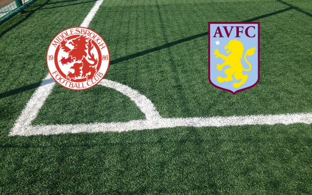 Formazioni Middlesbrough-Aston Villa