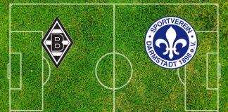 Formazioni Borussia Monchengladbach-SV Darmstadt