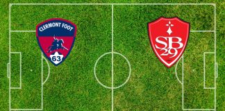 Formazioni Clermont-Stade Brestois