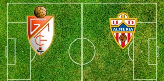 Formazioni Granada CF-Almeria