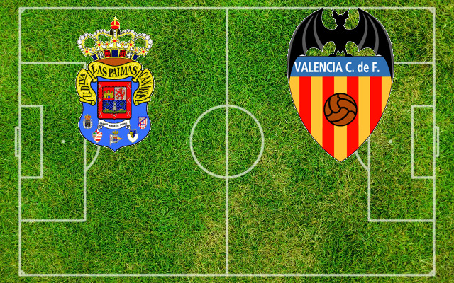 Formazioni Las Palmas-Valencia