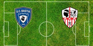 Formazioni SC Bastia-AC Ajaccio